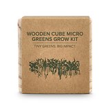 Holzpflanzgefäß-Set – Microgreens Aiti