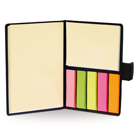 Notizbuch mit Haftnotizen Ramudia