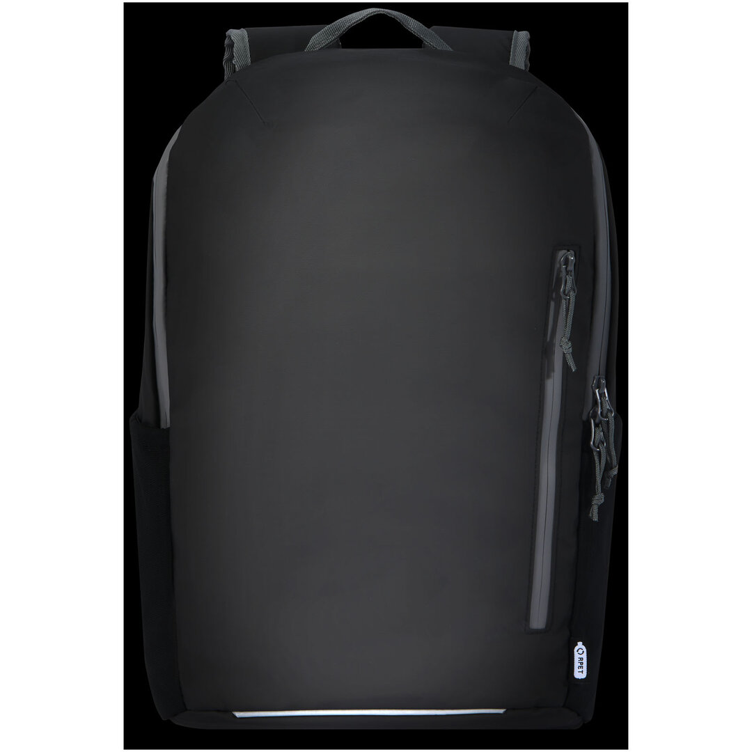 Wasserabweisender 15" Laptop-Rucksack aus GRS Recyclingmaterial 21 L - Maspel