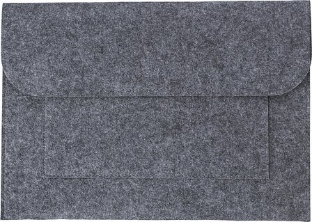 Dokumenthülle Paulan | Recycelter Filz | Klettverschluss
