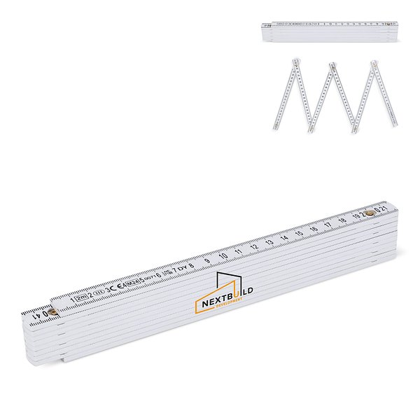 Kalibrierter faltbarer Zollstock 2m Luolli