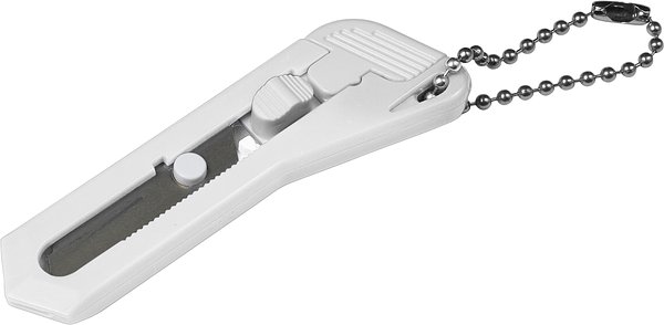Kleines Cuttermesser aus Kunststoff Rettanrg