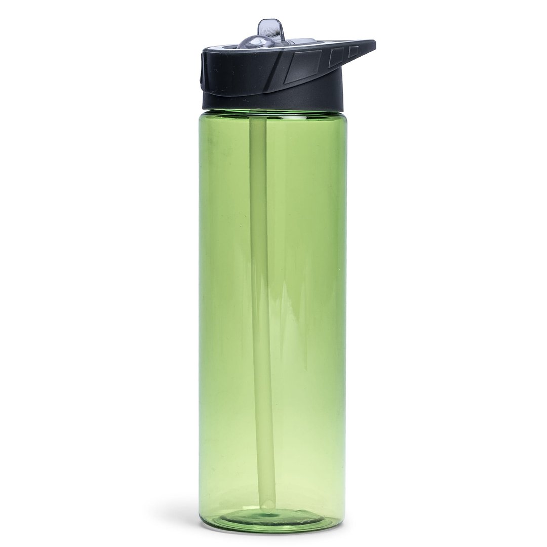 Wasserflasche mit Strohhalm 700ml Lixmep
