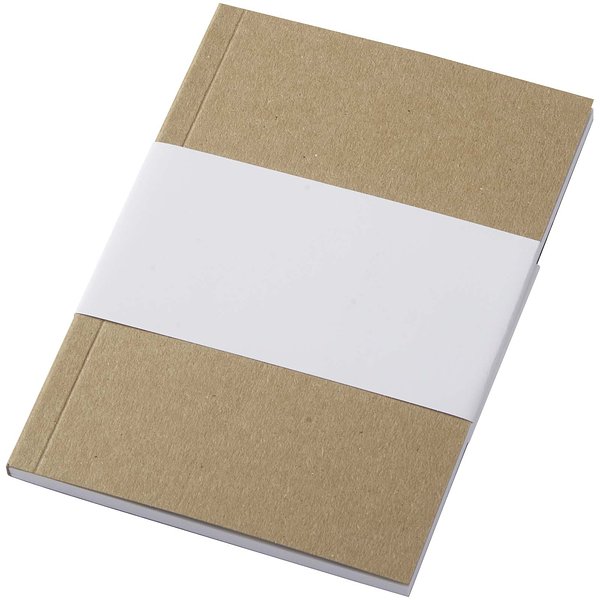 Austen A6 Softcover Notizbuch aus recyceltem Kraftpapier – 50 Blatt - Corsco