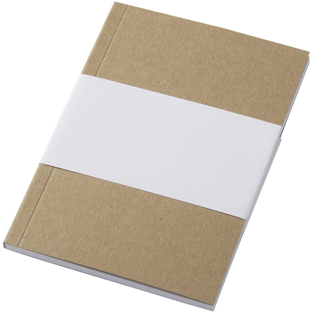Austen A6 Softcover Notizbuch aus recyceltem Kraftpapier – 50 Blatt - Corsco