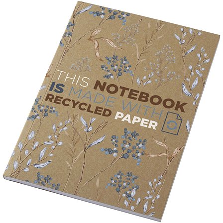 Austen A5 Softcover Notizbuch aus recyceltem Kraftpapier – 50 Blatt - Anna