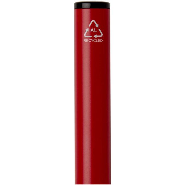 Kugelschreiber aus recyceltem Aluminium mit Drehmechanik und Hülle (blaue Tinte) - Anneliun