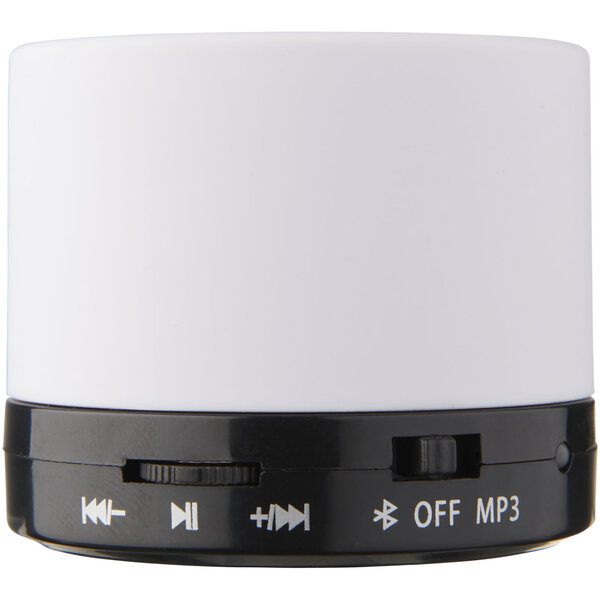 Zylinder Bluetooth® Lautsprecher mit gummierter Oberfläche - Nolfat