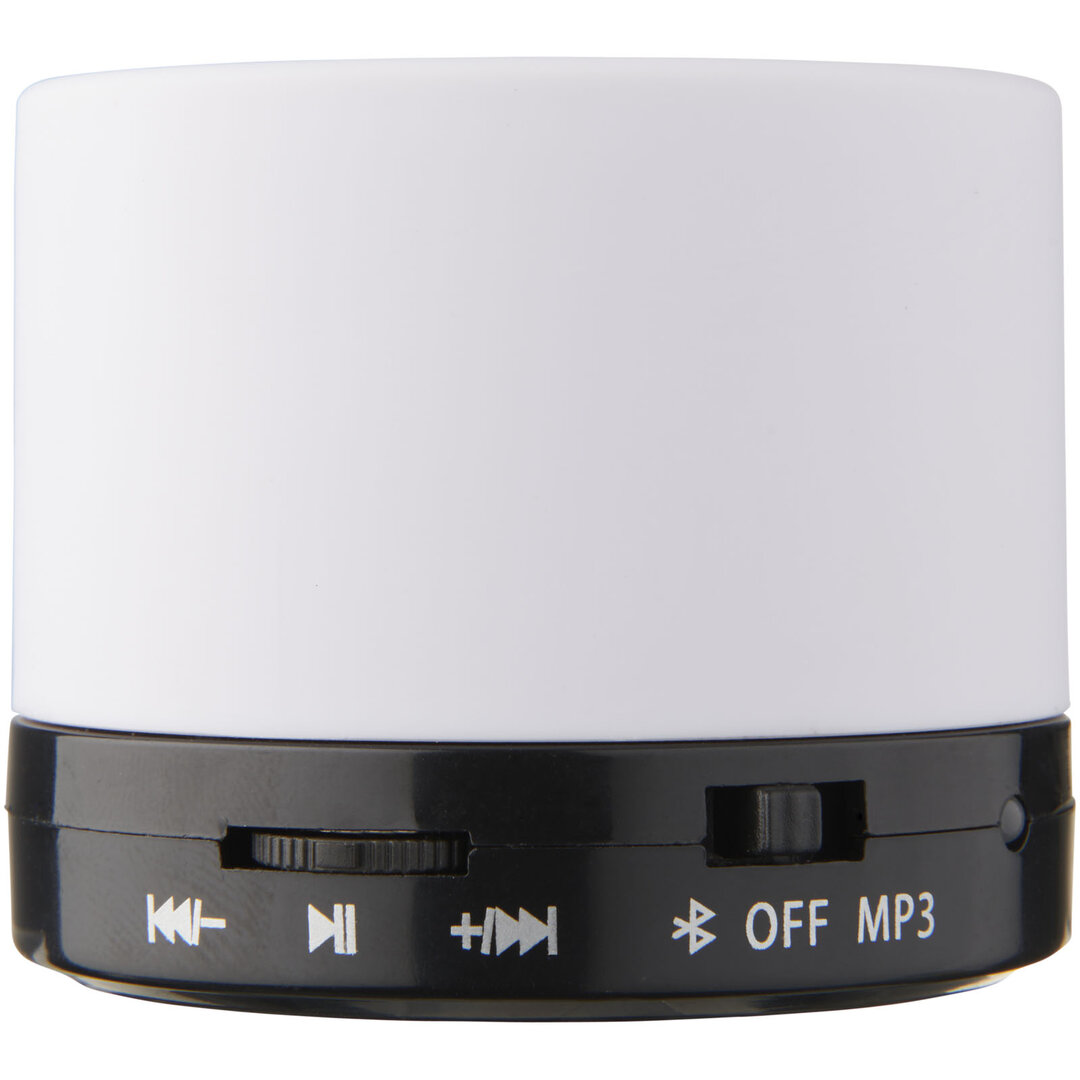 Zylinder Bluetooth® Lautsprecher mit gummierter Oberfläche - Nolfat