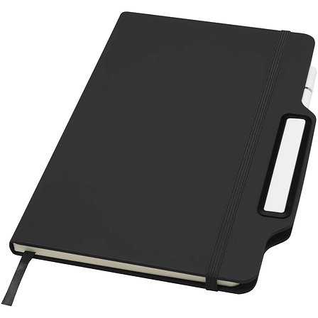 A5 Hardcover Notizbuch mit Kugelschreiber und Bleistiftset (schwarze Mine) - Vregun