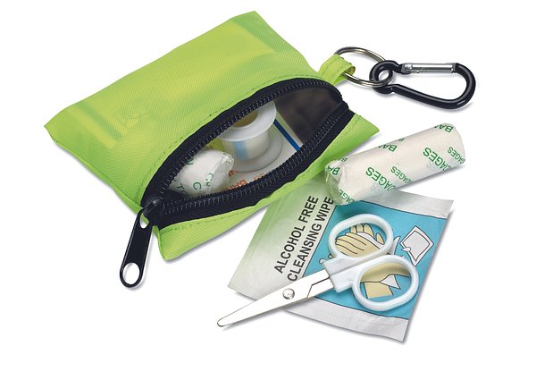 Erste-Hilfe-Set mit Karabiner Nichanria