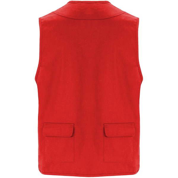 Arbeitsweste mit V-Ausschnitt und mehreren Taschen, 200 g/m2 - Elverven