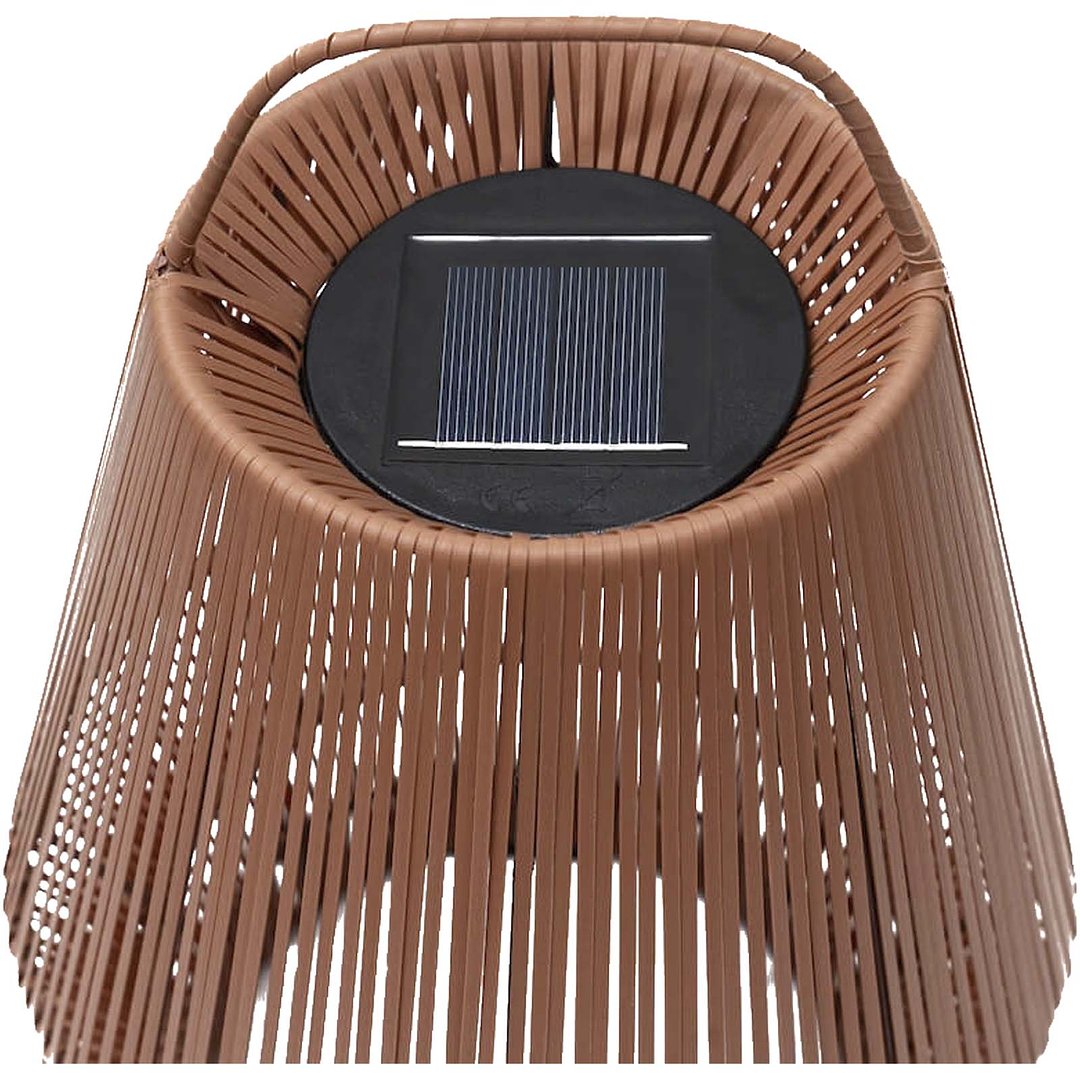 Lampion tragbarer Lampenschirm aus recyceltem Material - Frinanna