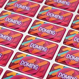 Doming Rechteck 60x25 mm Anniama