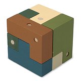 Holzwürfel think iq puzzle Renglinep