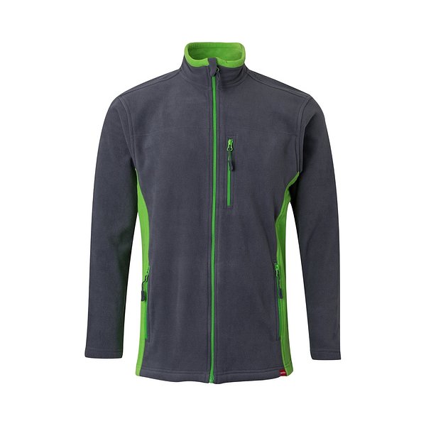Zweifarbige Fleecejacke (220g/m²) aus Polyester (100%) Buoreni