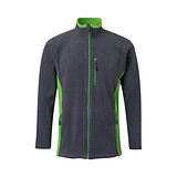 Zweifarbige Fleecejacke (220g/m²) aus Polyester (100%) Buoreni
