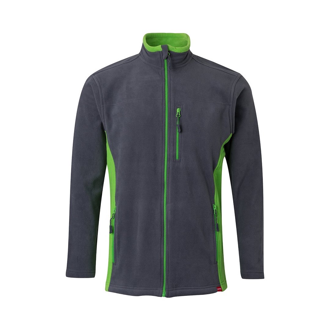 Zweifarbige Fleecejacke (220g/m²) aus Polyester (100%) Buoreni
