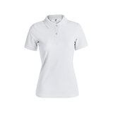 Frauen Weiß Polo-Shirt "keya"