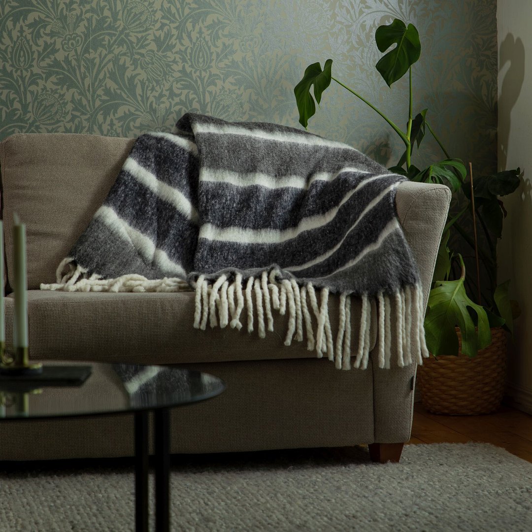 Wollplaid Streifen Marlix