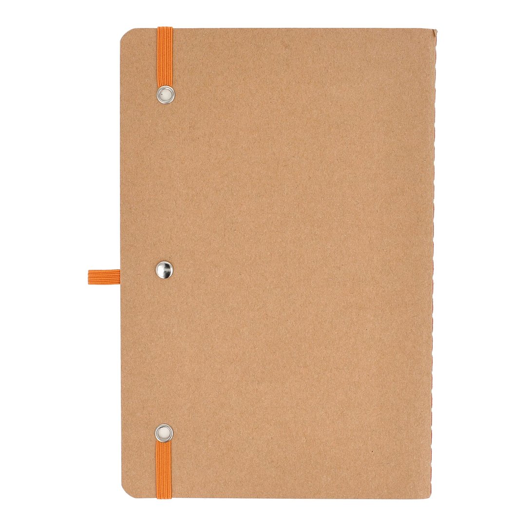 Notizbuch mit flexiblem Einband Kraftpapier A5 Rudolfep