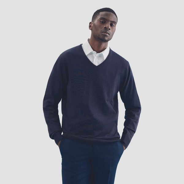 GALAXY Männer V-NECK Sweater Inannen