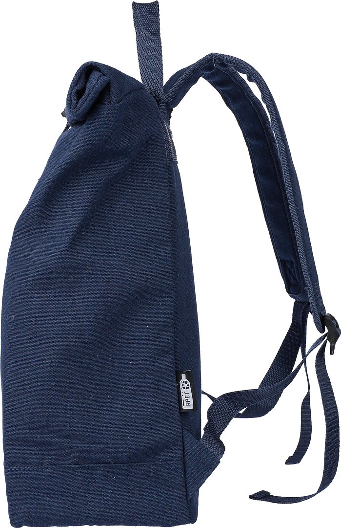 Rolltop-Rucksack aus recyceltem Poly-Baumwollgewebe (330 g/m2) Andri
