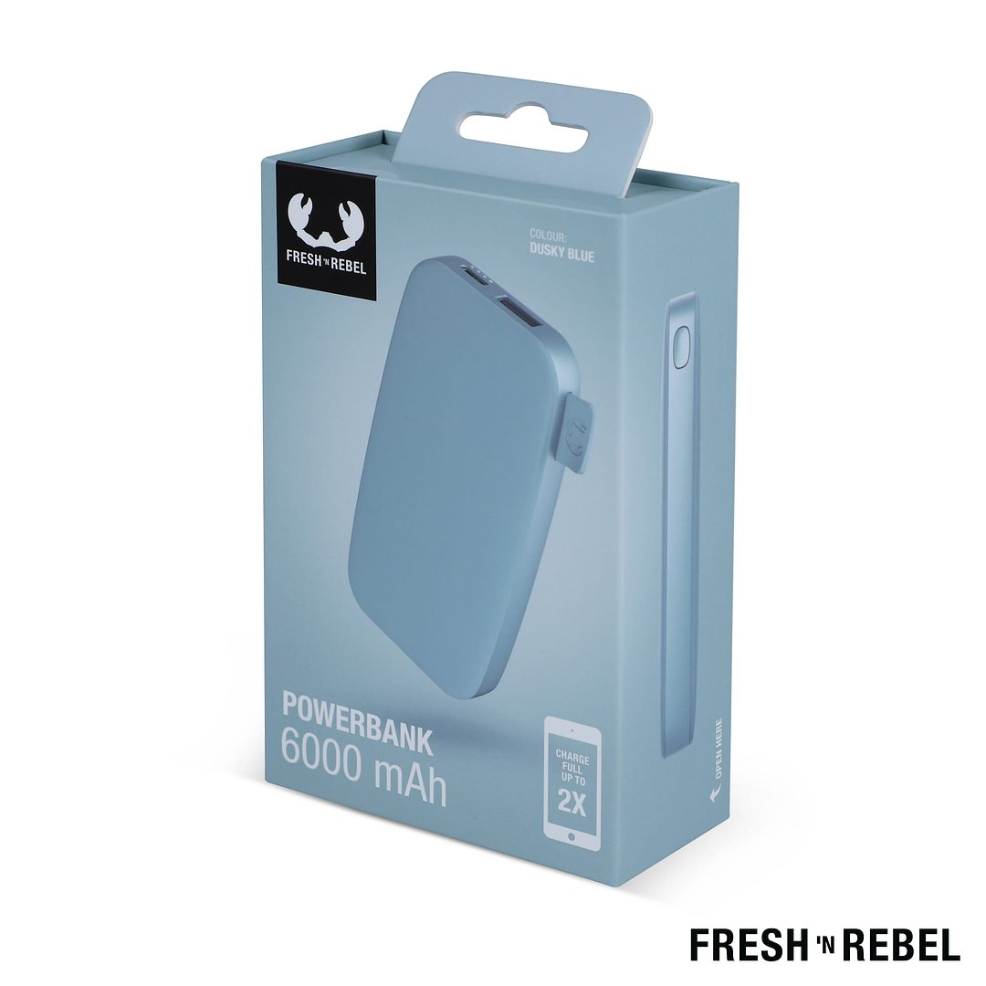 Powerbank 6.000mAh USB-C Walurer