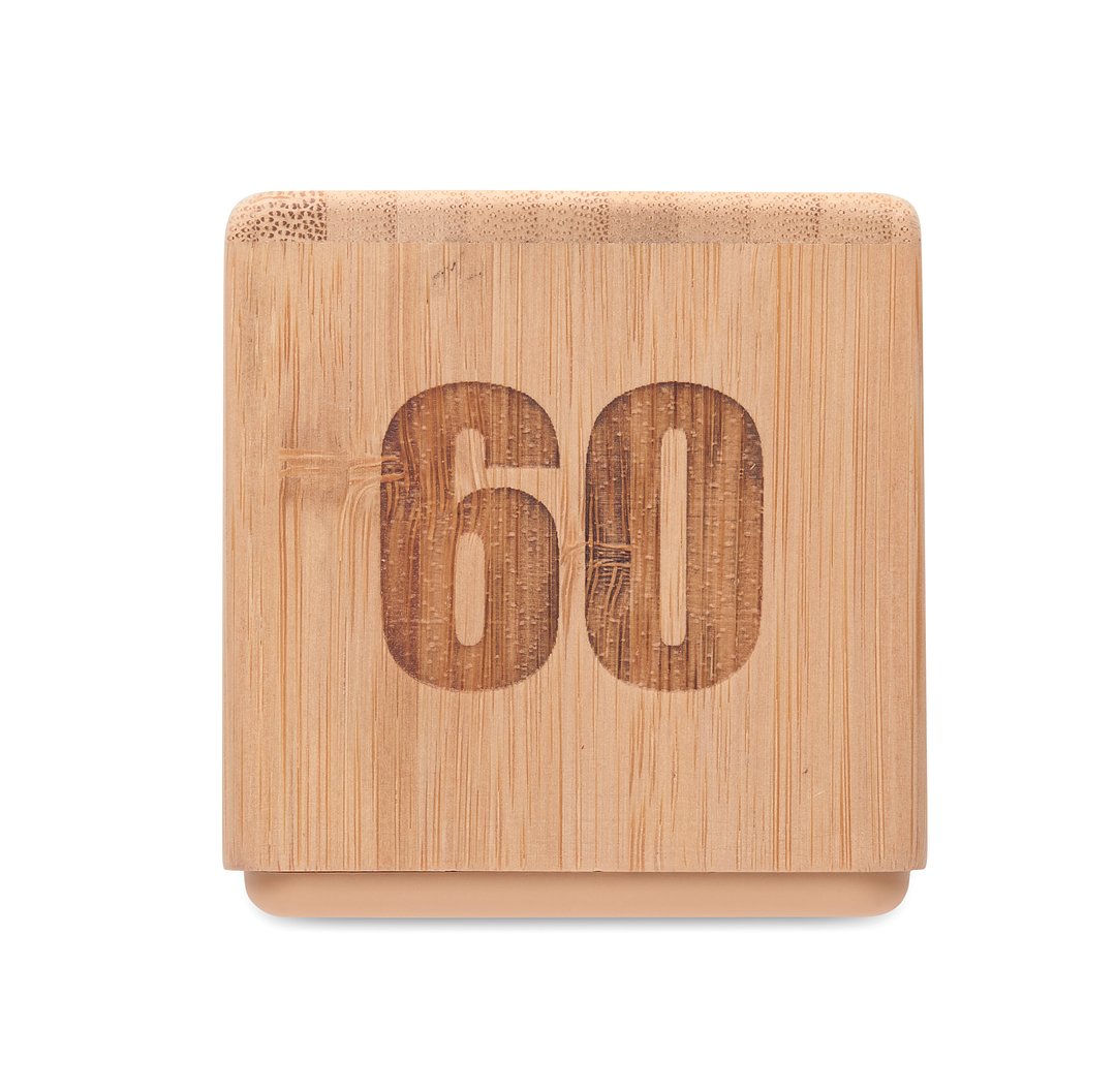 Zeitwürfel Bambus Fendri