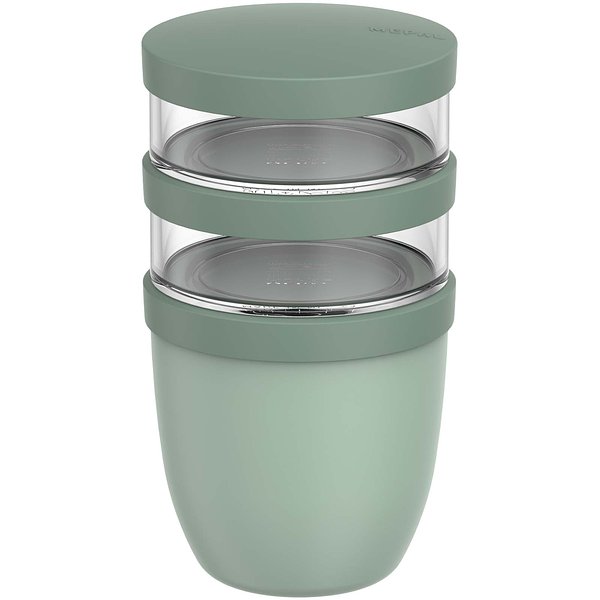 Ellipse Dreiteiliger, 500 ml + 2 x 200 ml isolierter Lunchpot - Oleenica