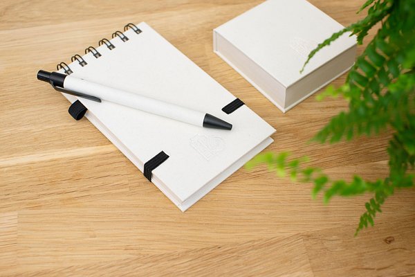 Notizbuch aus recyceltem Milchkarton Lorina