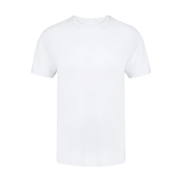 Erwachsene Weiss T-Shirt Idiyo