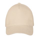 Kappe aus 100% gebürstete Baumwolle (260gsm) mit 5 Segmenten Uorendia