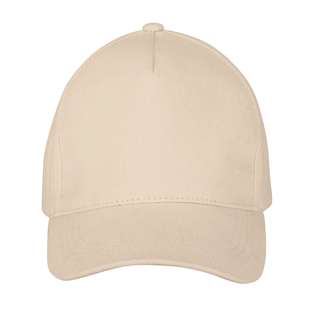 Kappe aus 100% gebürstete Baumwolle (260gsm) mit 5 Segmenten Uorendia