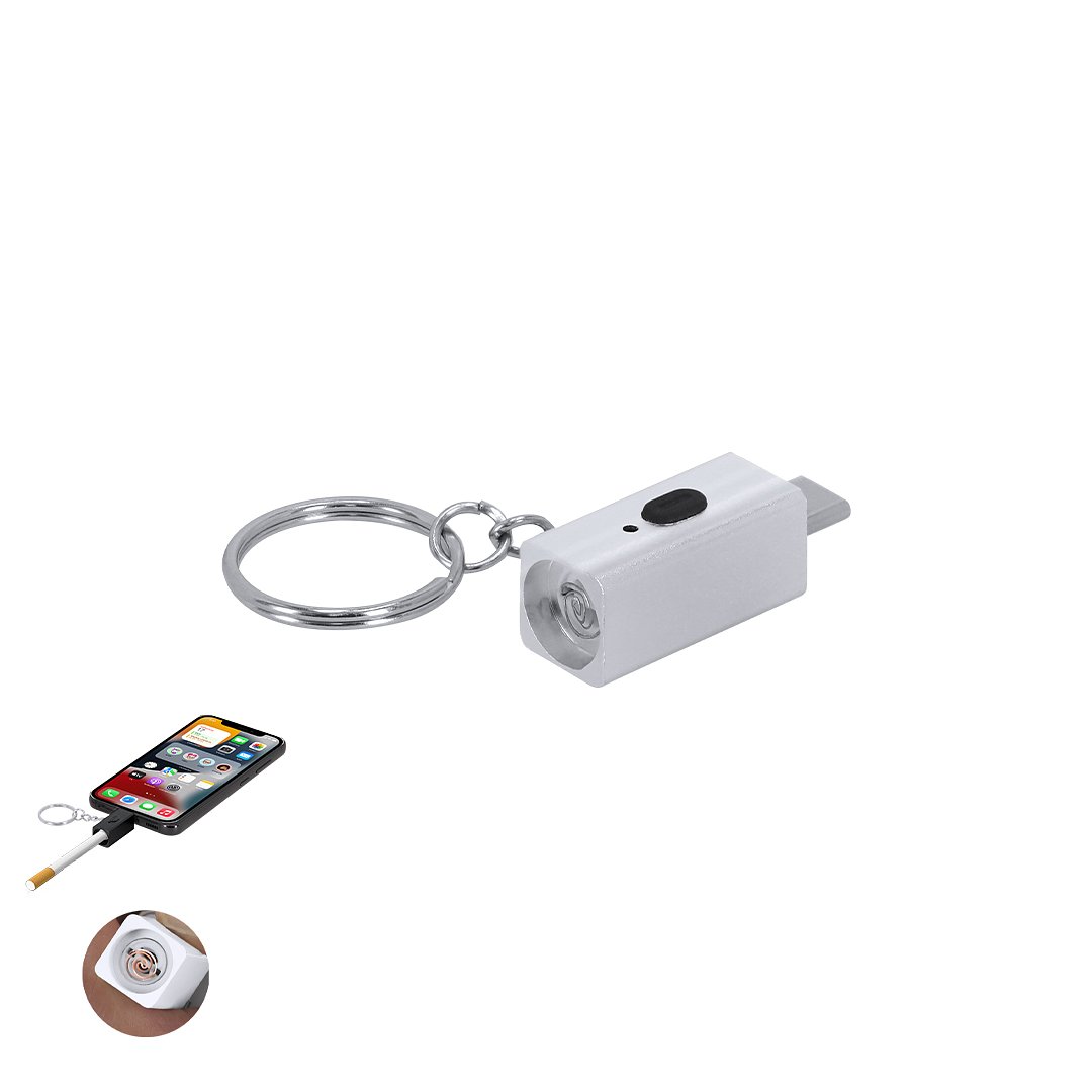 Schlüsselanhänger Elektrisches Feuerzeug Idris