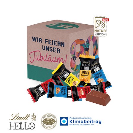 Würfelbox mit süsser Füllung