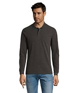 Männer Long-Sleeve Polo 180g Cilgian