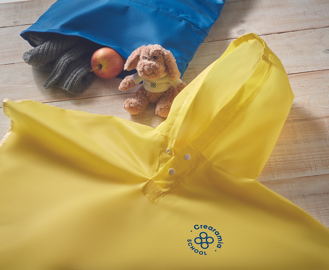 Kinder-Regenmantel PEVA Emenina