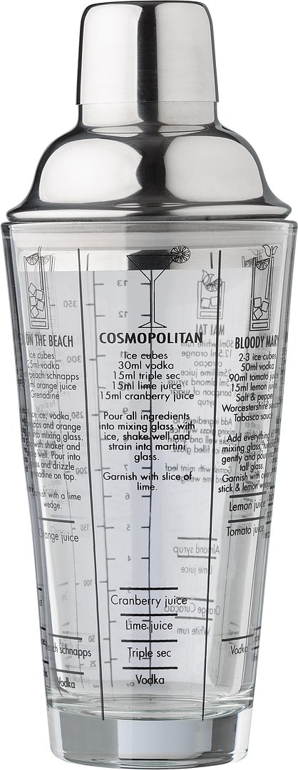 Glas-Cocktailshaker (400 ml) Mirina