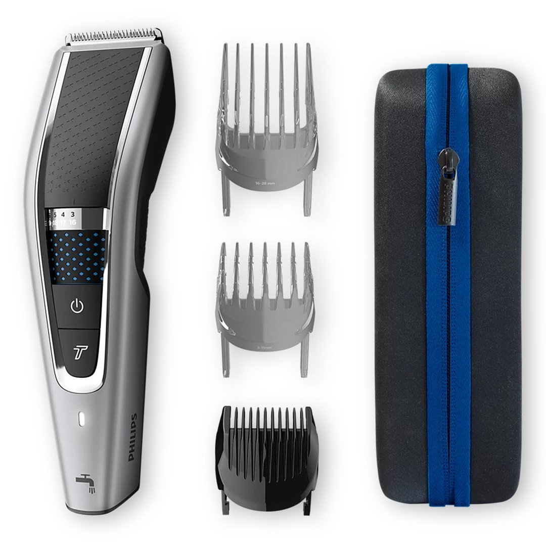Philips Haarschneidemaschine mit waschbarem Kabel und Zubehör Luolfrg