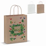 Kraftpapiertüte 90g/m² 22x10x31cm Buolen