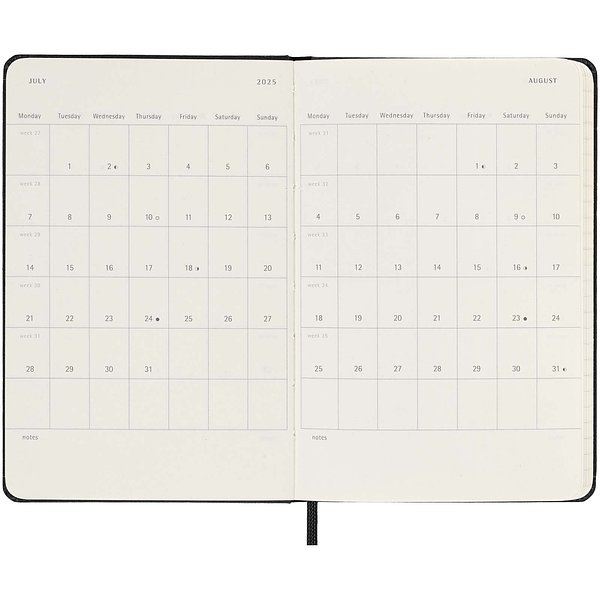 Hardcover 12 Monate PK Wochenkalender - Emer