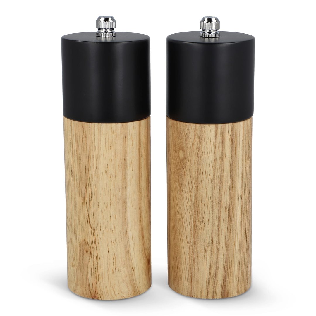 Holz-Salz- und Pfeffermühle-Set Benathori