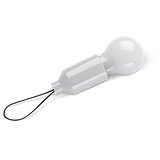 Schlüsselanhänger Glühlampe Badritat