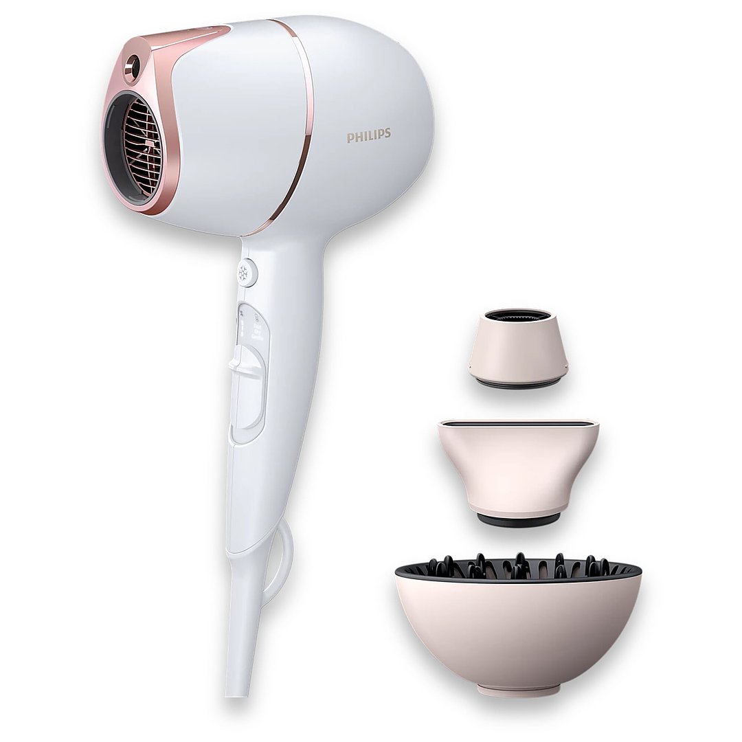 Philips SenseIQ Haartrockner mit Diffusor Naninelin
