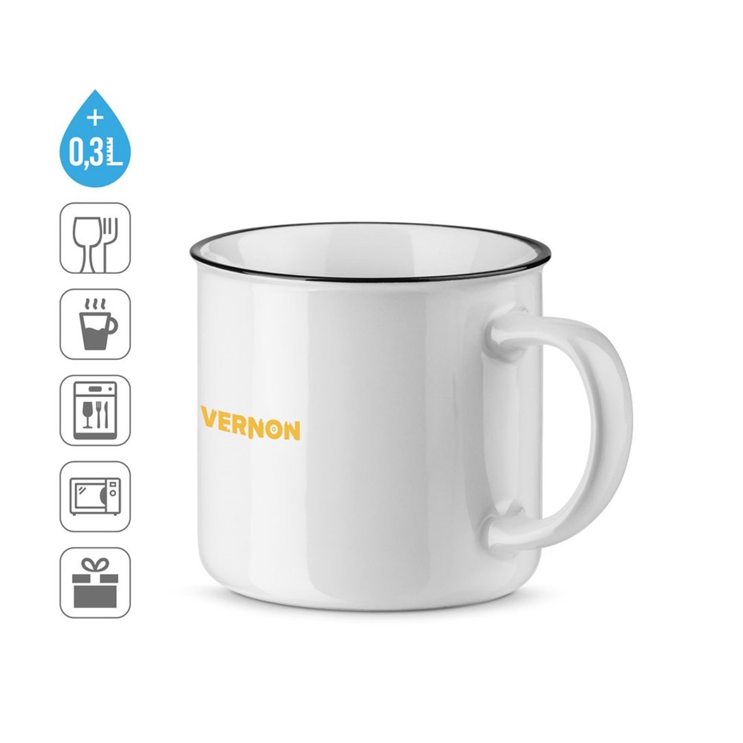 Tasse aus Keramik 360 ml Gilgi