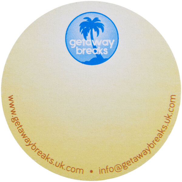 Runde recycelte Haftnotizen - Utzi