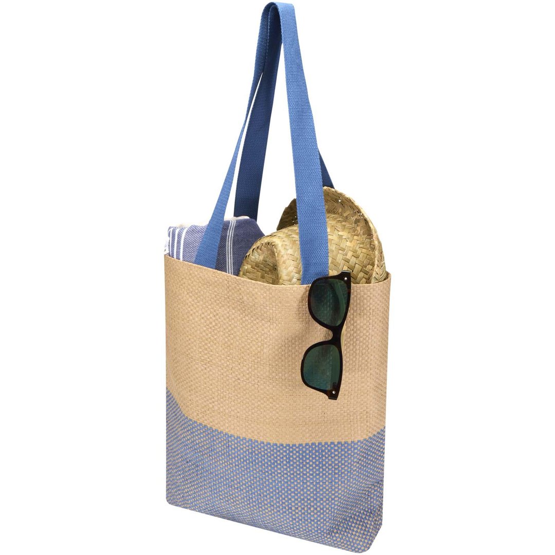 Strohpapier Tragetasche, 10 l - Walurep