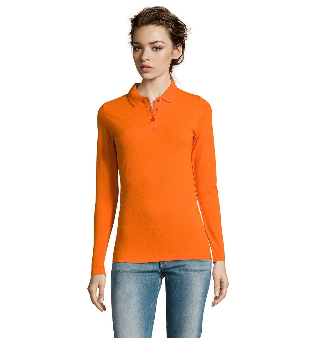 Damen Long-Sleeve Polo 180 Jürgulana