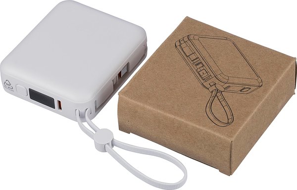 Recycelte ABS-Powerbank Neli